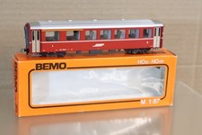 BEMO 3256 HOm GAUGE RhB 1st 2nd CLASS AB COACH 1546 MINT BOXED on