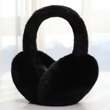 Women Men Winter Super Soft Ear Muffs Warmer Ladies Earflaps Cosy Cold Fluffy UK
