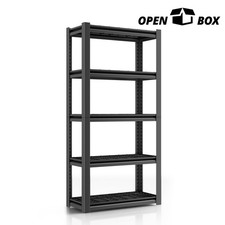 [OPEN-BOX]72" H 5-Tier Heavy Duty Garage Shelving Units Storage Shelves 3000lbs
