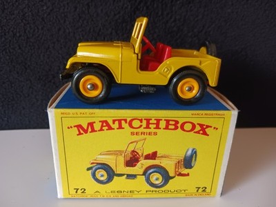 Matchbox.  72 b.    STANDARD  JEEP