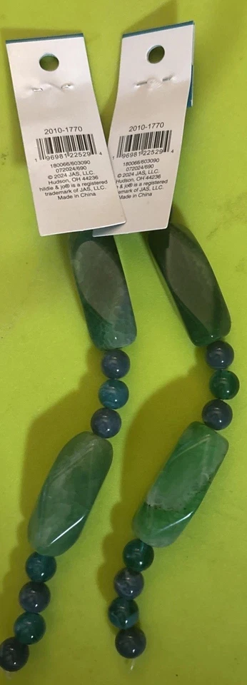 Hildie  & Jo  13 Piece Lot Of 2 Made China. Mix Bead. - Image 3 of 4