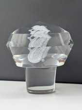 Rolling Stones Crystal Bottle Topper  Cork with 50 Years CD Logo