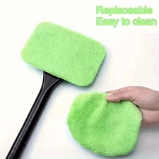Window Windshield Cleaning Tool Microfiber Car Wiper Cleaner Glass Brush 1pcs