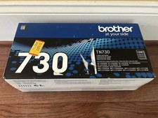 Genuine Brother TN730 Black Toner Cartridge Original OEM New Sealed