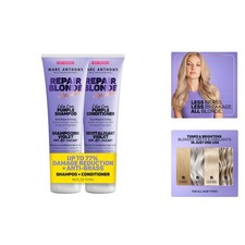 Marc Anthony Repair Blonde Purple Toning Shampoo & Conditioner Set - 16.8 Fl Oz