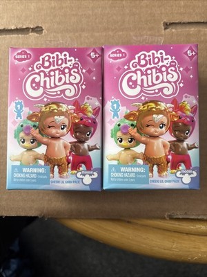 2 x Bibi Chibis - Cheeki Lil Chibi Pack (48 verschiedene Styles zum Sammeln) - NEU