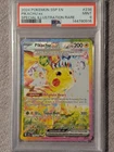 2024 Pokemon Surging Sparks En #238 Pikachu ex Special Illustration Rare PSA 9