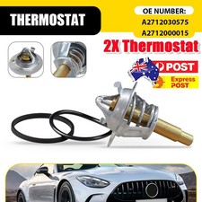 For Mercedes C-Class W203 W204 2PCS Thermostat Set with Seal Included