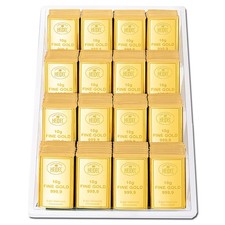 (46,25&euro;/1kg) Gold-T&auml;felchen, Schokolade, 108 St&uuml;ck je 10g