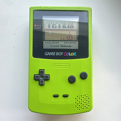 Nintendo Game Boy Color Green Handheld Console CGB-001 NTSC-J Japan