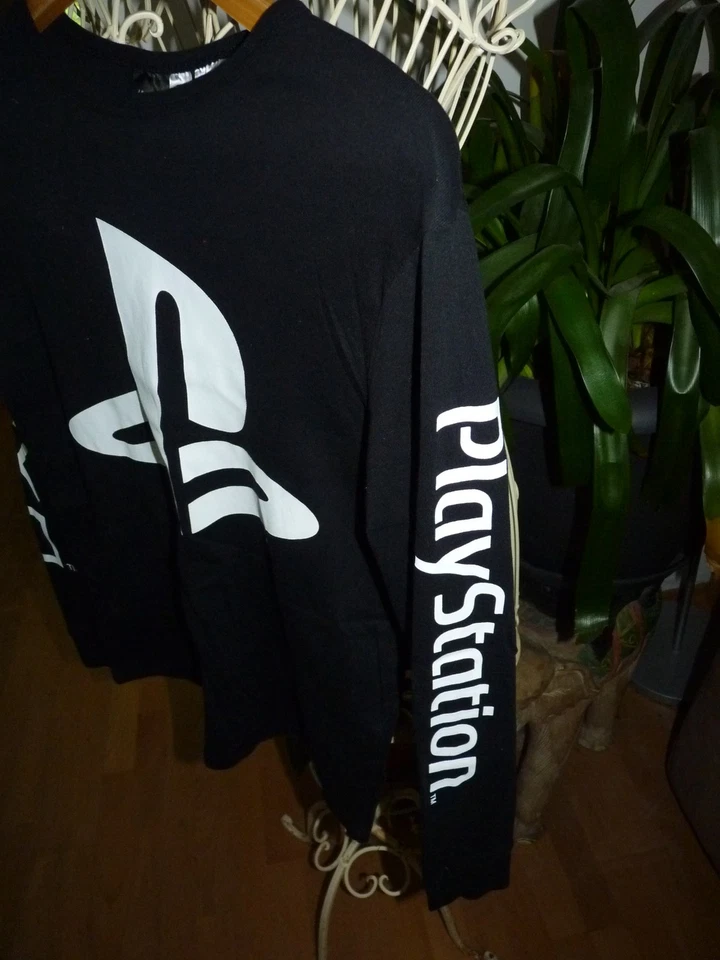 H&M Playstation Langarmshirt / Shirt schwarz Gr. 158/164 - Bild 2 von 3