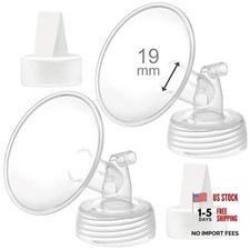 and Duckbill Valve Compatible with Spectra S1 S2 19mm Flange White Valve