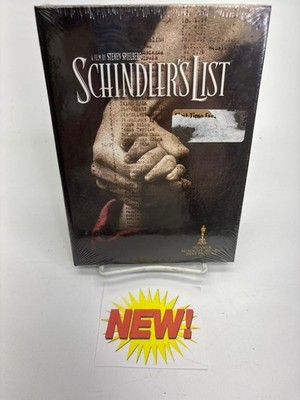 Schindler's List DVD 2004 Steven Spielberg Liam Neeson Digitally Enhanced
