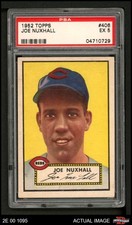 1952 Topps #406 Joe Nuxhall Reds RC PSA 5 - EX