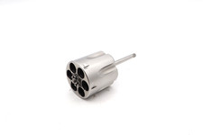 Smith Wesson Stainless 6 Shot Revolver Cylinder Wextractor Rod