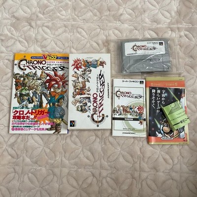 Chrono Trigger Super Famicom Game with Manual, Tested Used