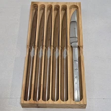 4  WUSTHOF Serrated Steak Knives -  9 inch Stainless Steel Wustof