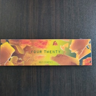 Melt cosmetics eyeshadow palette Four Twenty beauty makeup warm colors