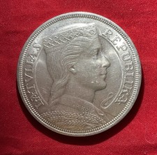 Silver Lettland  5 Lati  1931 25g Silber 835