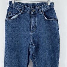 Vintage Lee Original Jeans Womens 8 Medium High Waisted Tapered USA 90s