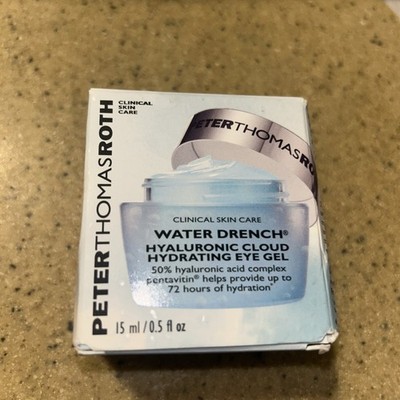 Peter Thomas Roth Water Drench Hyaluronic Cloud Hydra-Gel Eye Patches ~ 30 pairs