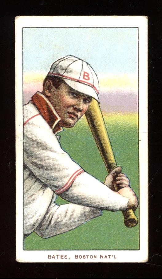 1909-11 T206 - John Bates Piedmont 150 Back RC VG NICE CARD