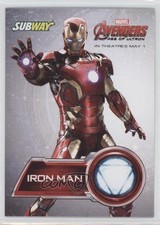 2015 Subway Marvel Avengers: Age of Ultron Iron Man e3x