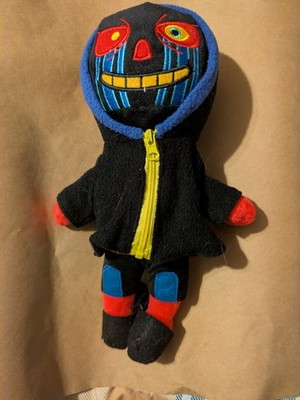 Undertale Plush Toy Error Sans Black Zombie Kids Horror Anime Doll Monster 10.5 