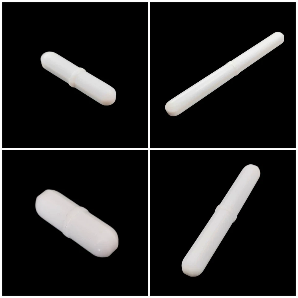 DEINEMAGNETEN PTFE Magnetrührstab Rührfisch mit Mittenring Labor Magnet Rührer Mischer