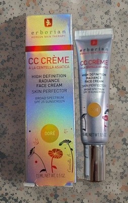 Erborian CC Creme High Definition Radiance Face Cream DORE 0.5oz  