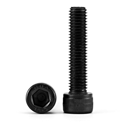 M10-1.5 X 60Mm Hex Socket Head Cap Screws Bolts, Allen Socket Drive, Black Oxide