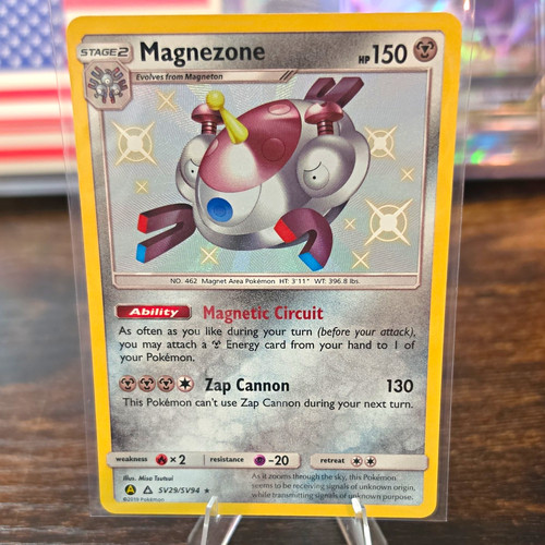 Pokemon TCG Magnezone SV29/SV94 Hidden Fates Shiny Vault Holo Stage 2 150 HP