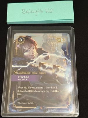 Ezreal - Prodigy 149/222 Riftbound: Spiritforged Near Mint