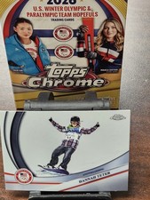 2026 Topps Chrome U.S. Winter Olympics Hannah Teter