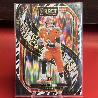 2024 Panini Select - Premier Level Joe Burrow #127 Zebra Prizm | eBay