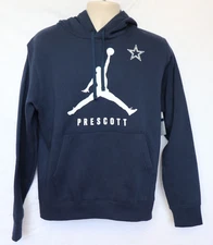 NWT Men's NIKE NFL Dallas Cowboys Prescott Hoodie, Size S, MSRP: $75