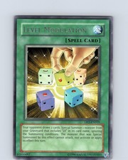 Yu-Gi-Oh TCG Level Modulation DP2-EN019 Unlimited Regular Rare Card Played MP-LP