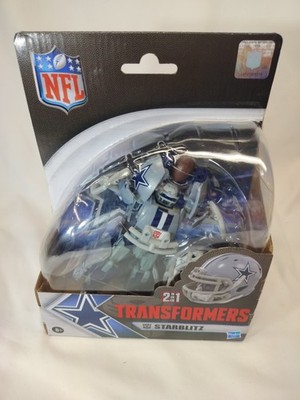 Transformers X NFL Starblitz (Dallas Cowboys) Action Figure BRAND New! Sealed!