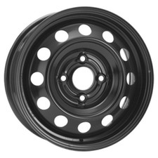 STAHLFELGEN MAK ACCIAIO FUR FIAT PANDA CROSS 6X15 4X098 MATT BLACK FVU