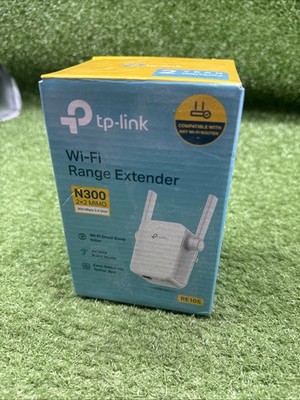 TP-Link N300 WiFi Range Extender 2x2 MIMO RE105 Brand New Open. 17