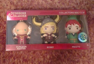 Dungeons & Dragons Collectors Bag Clip Set Dungeon Master Bobby Presto 