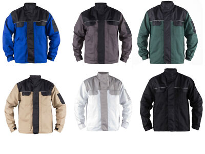 Arbeitsjacke Bundjacke Maler Schreiner Gärtner Jacke Canvas 320 gr/m² Gr. S-6XL