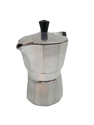 Vintage ALPU CASALE CORTE CERRO Drip Coffee Pot Maker Cast Aluminum 1970's  Italy
