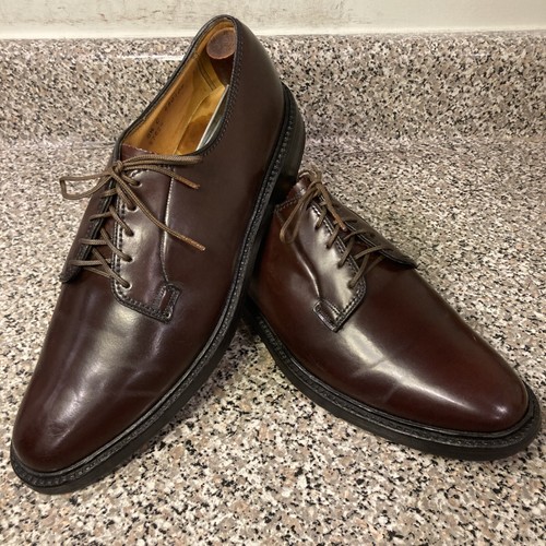 Florsheim Royal Imperial Kenmoor 97624 Shell Cordovan Plain Toe Blucher 8.5C EUC - Picture 2 of 24
