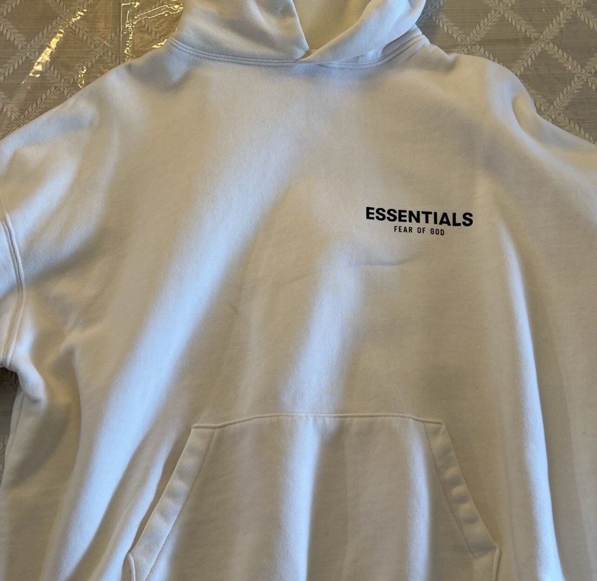 Fear Of God Essentials Pullover Hoodie FW19 | eBay