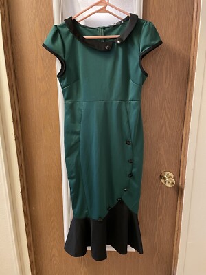 Kivevel Dress Green and Black Small Womens Used In Wizard Of OZ Theater | eBay Kivevel Dress Green and Black Small Womens Used In Wizard Of OZ Theater | eBay