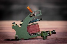 Handmade tattoo machine Big liner 7rl-18rs, Running 135-140Hz  4.5 V Unloaded