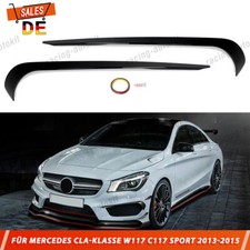 Front Stoßstange Flaps Splitter Für Mercedes CLA-Klasse W117 C117 Sport 13-15