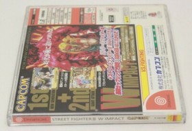 Street Fighter III W Impact (Sega Dreamcast) Japan Import NA Seller Capcom