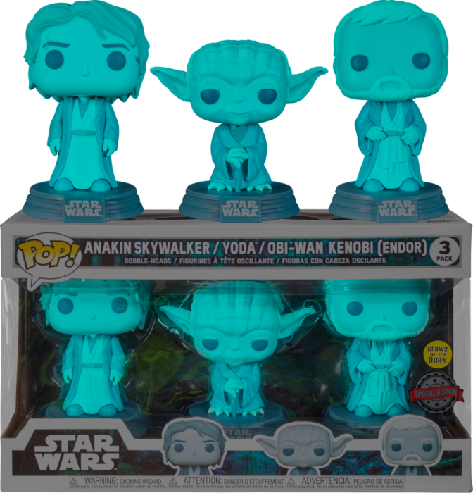 Star Wars - Across the Galaxy: Force Ghost Glow Exclusive Pop! 3